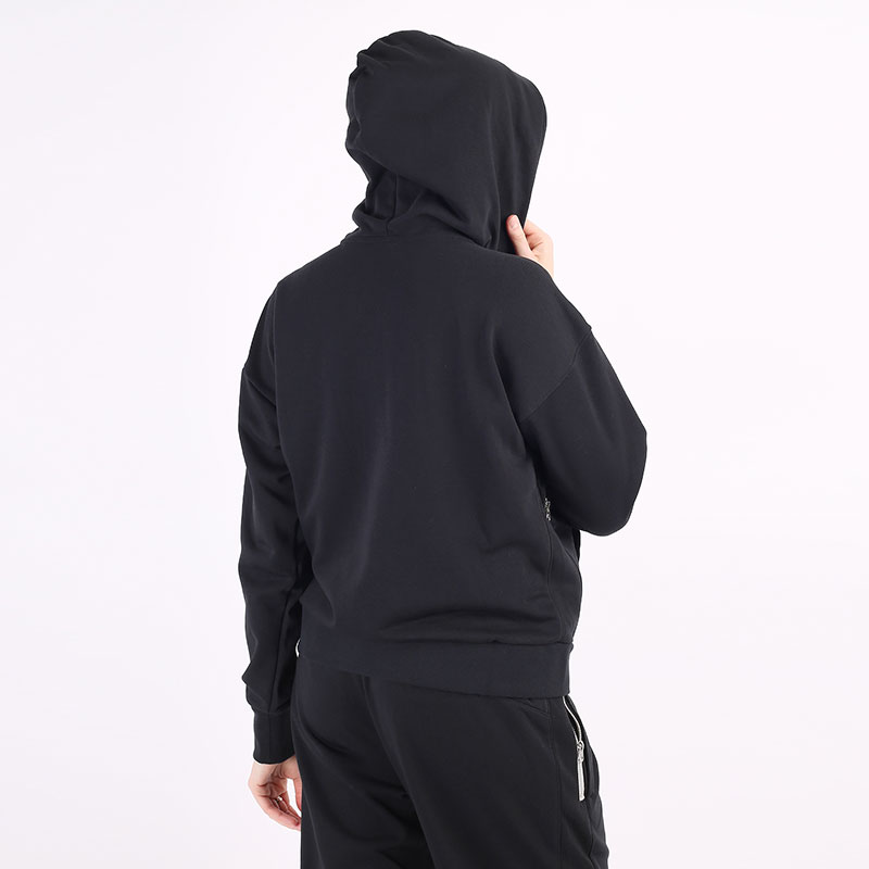 женская черная толстовка Nike Standard Issue FZ Hoodie CU3793-010 - цена, описание, фото 6